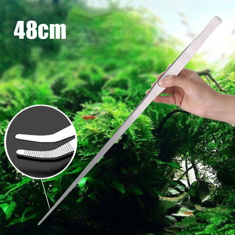 Algae Scraper Blade - Пинцет из нержавеющей стали 48 см,