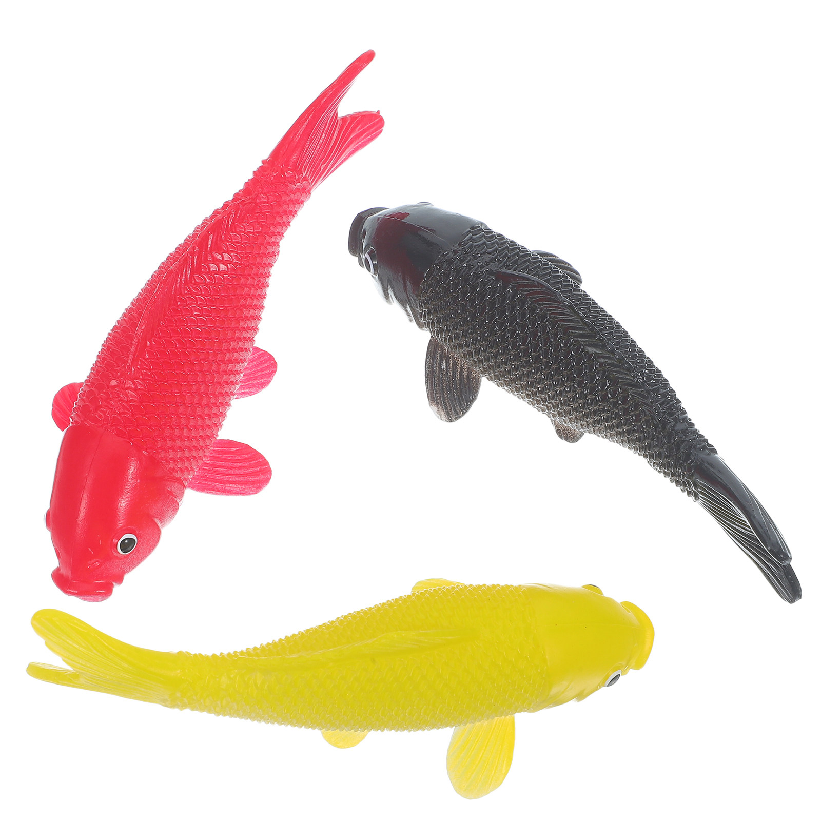 Aquarium Fish In Pond - Набор из 3 реалистичных пластиковых фигурок