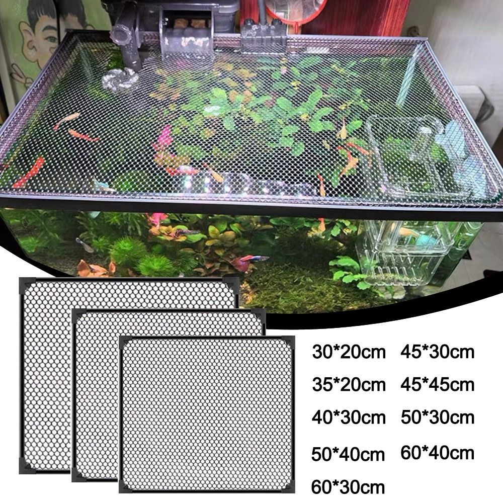 Aquarium Fish Net - Прочная магнитная крышка для аквариума «сделай