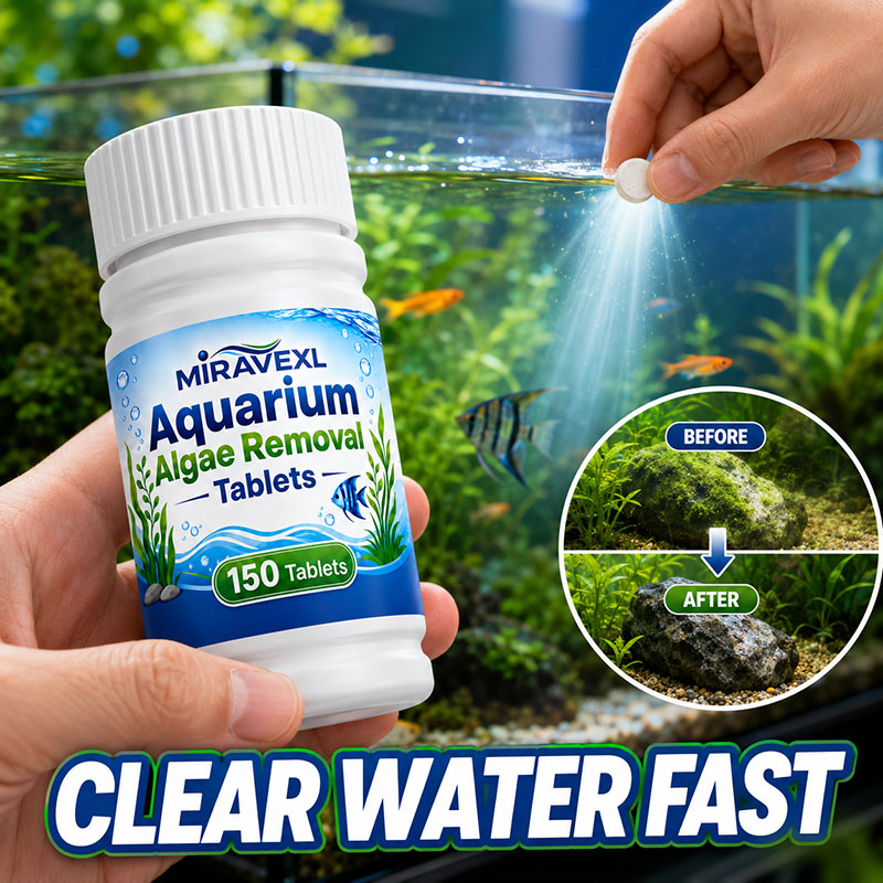 Aquarium Fishing - Таблетки MIRAVEXL 150 для удаления водорослей