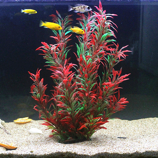 Aquarium Fish Guppy - 50 см искусственный аквариум редкие растения