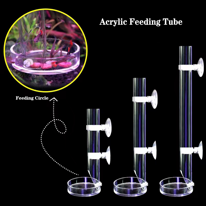 Aquarium Fish Price - Аквариумная кормушка, акриловая, прозрачная, для аквариума,