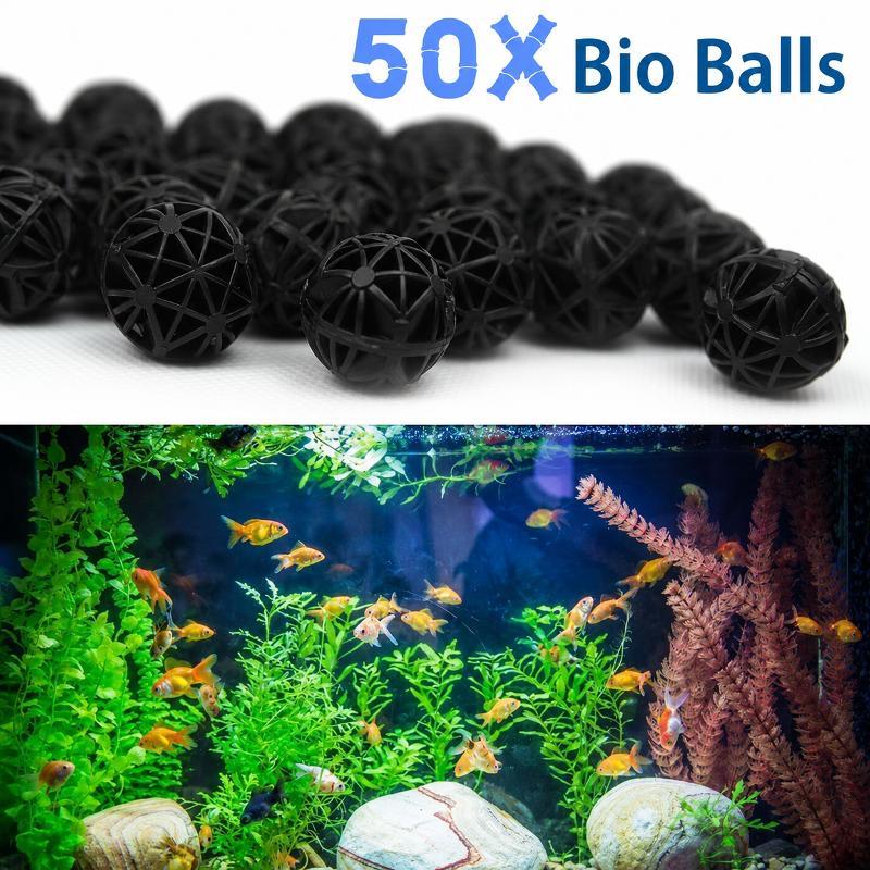 50 шт. 16 мм биофильтрующие ша – обзор и цена Aquarium Fish In Pond