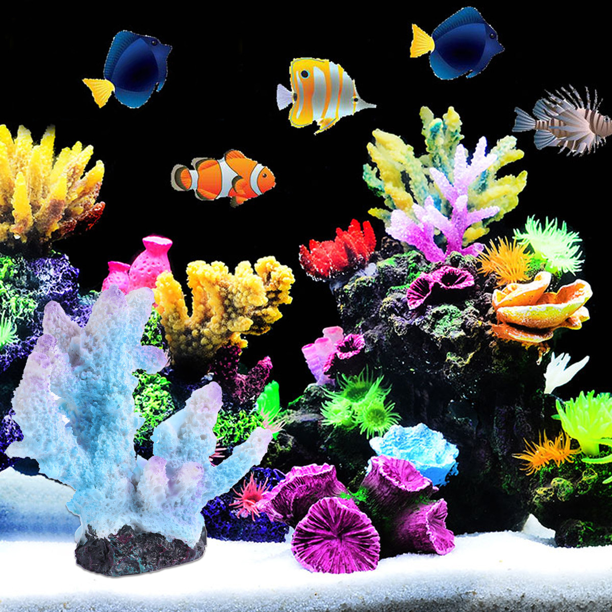 Искусственный коралловый риф и – обзор и цена Xl Aquarium Fish