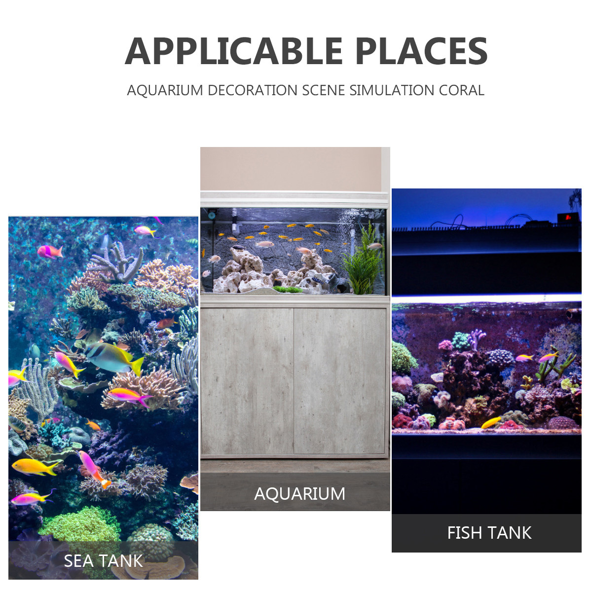 Искусственный коралловый риф и – обзор и цена Xl Aquarium Fish