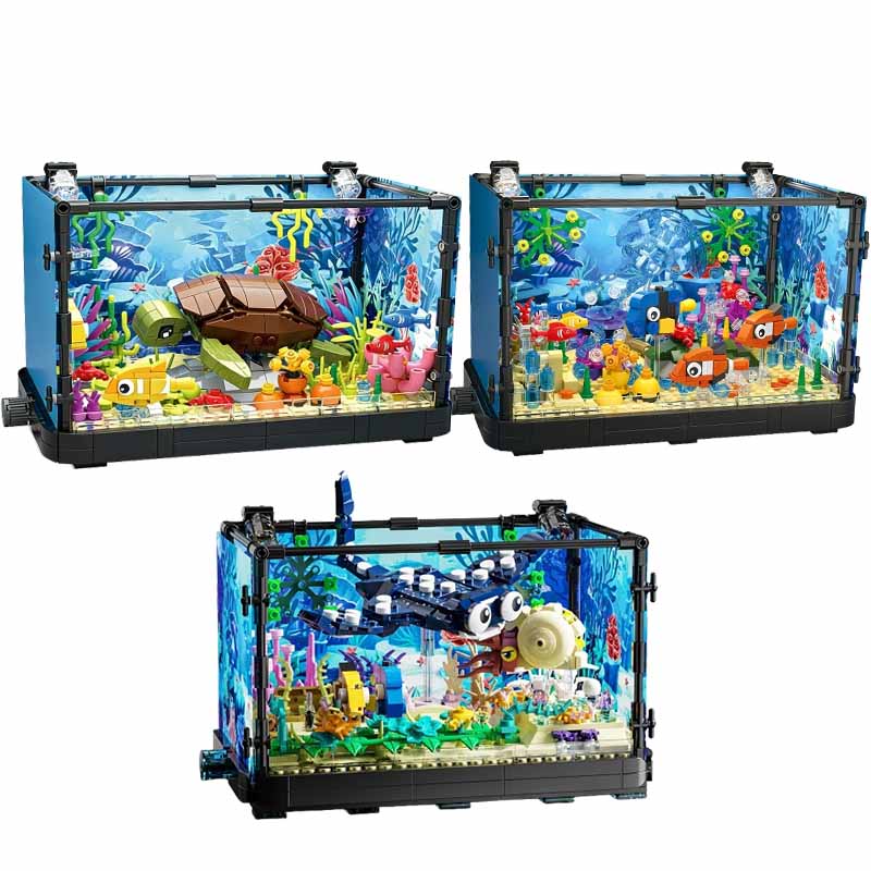Набор строительных блоков для  – обзор и цена Aquarium Fish Guppy