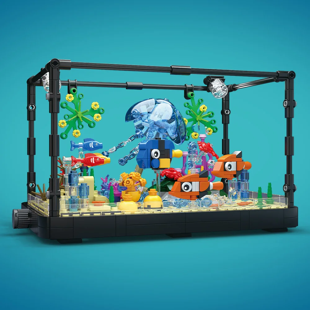 Набор строительных блоков для  – обзор и цена Aquarium Fish Guppy